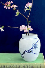 Load image into Gallery viewer, English porcelain tiny cherry blossom vase