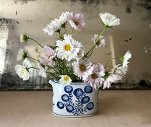 Load image into Gallery viewer, English porcelain poppy flower brick
