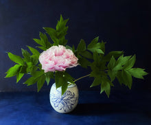 Load image into Gallery viewer, Large English porcelain round chrysanthemum vase