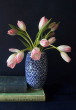 Load image into Gallery viewer, English porcelain tall multi triangle vase
