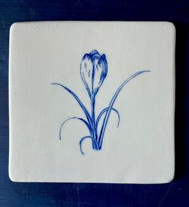 Porcelain crocus tile