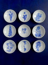 Load image into Gallery viewer, Banchan muscari dish, fine English porcelain