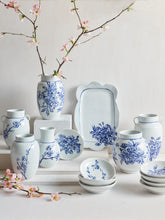 Load image into Gallery viewer, Banchan chrerry blossom cluster, fine English porcelain