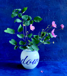 English porcelain "Meadow" vase