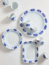 Load image into Gallery viewer, Poppy dinner plate in bright white porcelain