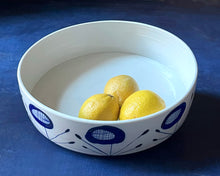 Load image into Gallery viewer, Fine English low poppy bowl