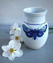 Load image into Gallery viewer, English porcelain moth #9 vase