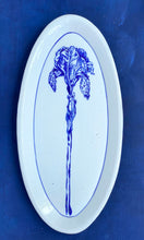 Load image into Gallery viewer, Fine English porcelain oval iris platter