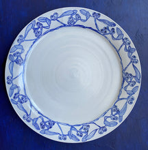 Load image into Gallery viewer, Porcelain blueberry platter