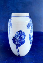 Load image into Gallery viewer, English porcelain multi iris vase