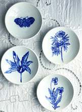 Load image into Gallery viewer, Banchan peony dish, fine English porcelain