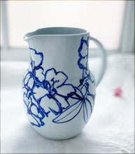 Load image into Gallery viewer, Fine English porcelain cherry blossom pitcher