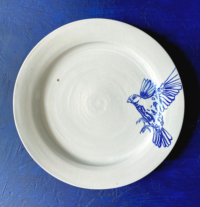 Bird dinner plate, right